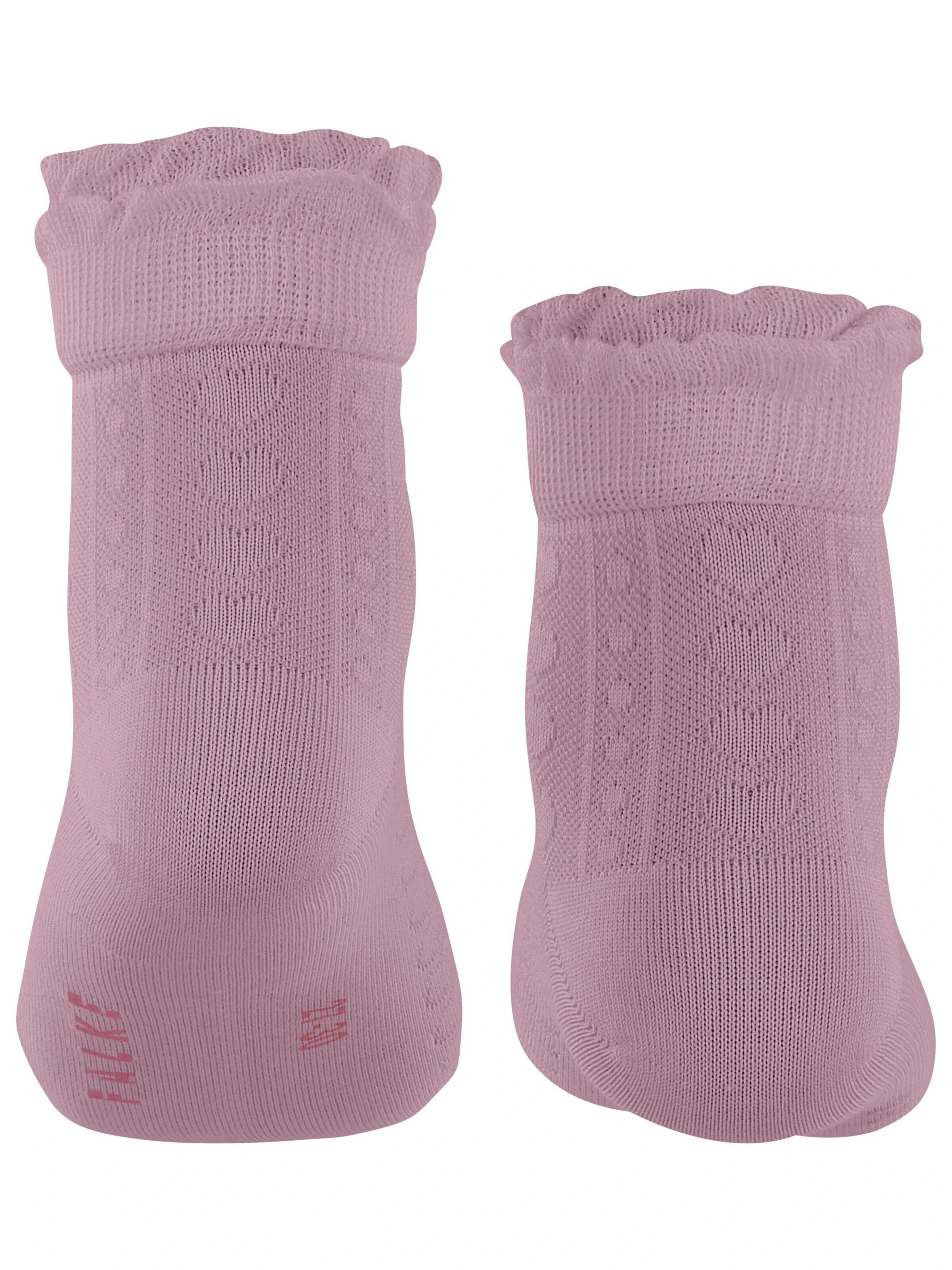 FALKE Socks 'Romantic Net' in Pink