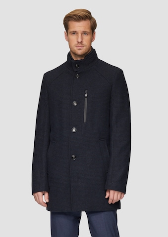 Manteau mi-saison s.Oliver BLACK LABEL en bleu : devant