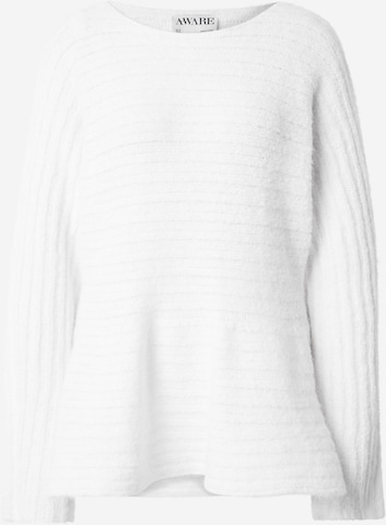 balta VERO MODA Megztinis 'NONO': priekis