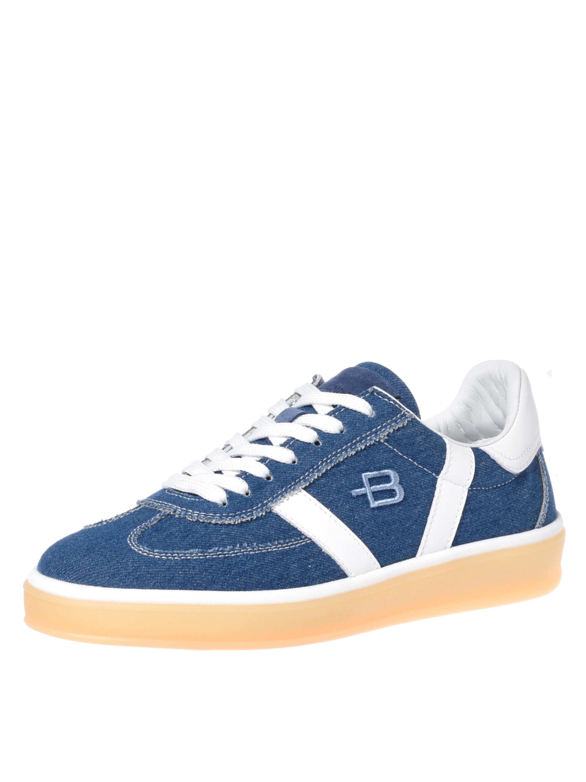 BALDININI Platform trainers in Blue: front