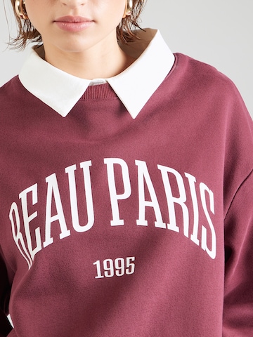 ABOUT YOU - Sweatshirt 'Tabitha' em roxo