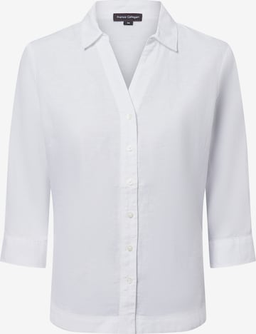 Franco Callegari Blouse in Wit: voorkant