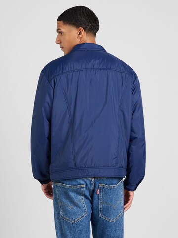 LEVI'S ® Between-Season Jacket 'Relaxed Fit Padded Truck' in Blue