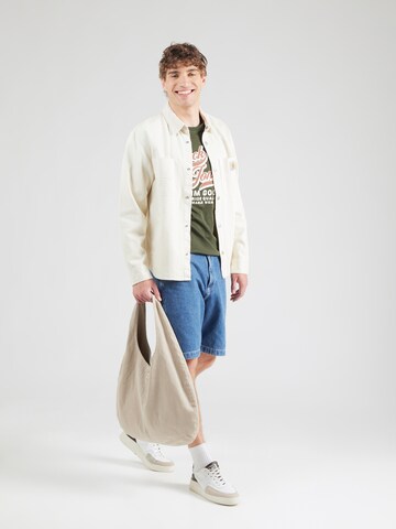 JACK & JONES Футболка в Зеленый