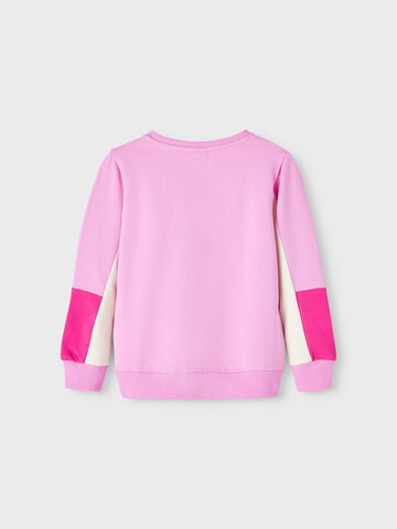 NAME IT Sweatshirt 'Barb' i rosa