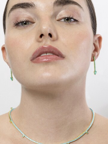 Luxenter Earrings 'Uri' in Green