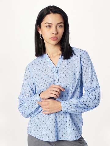 Camicia da donna 'Silona' di Kaffe in blu: frontale