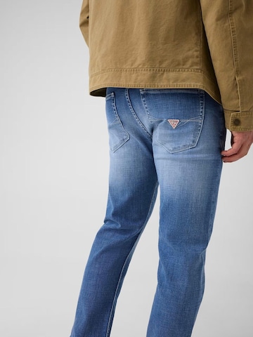 Tapered Jeans 'M6YAS2D1475' di GUESS in blu