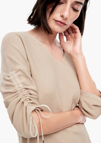 s.Oliver Pullover in Beige