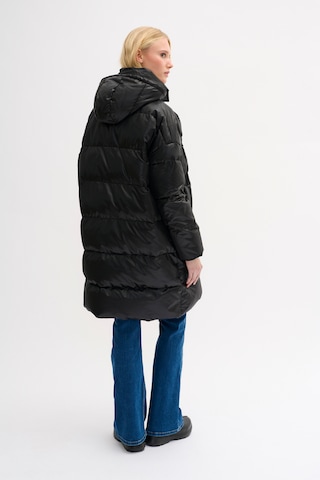 My Essential Wardrobe Vinterjakke 'Glossy' i sort