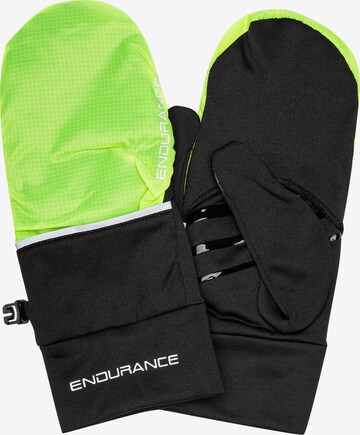 ENDURANCE Athletic Gloves 'Silverton' in Yellow: front