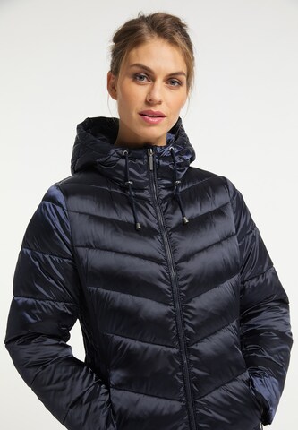 Usha Winter Coat in Blue