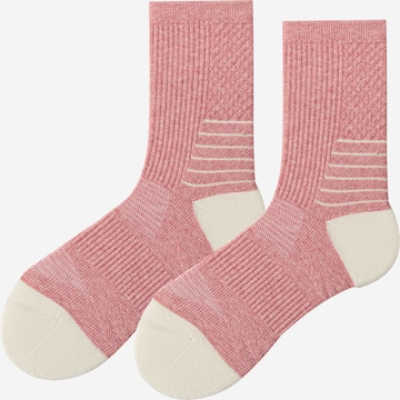 Millo Athletic Socks 'Sport Vibe' in Pink: front