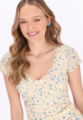 MYMO - Blusa en beige