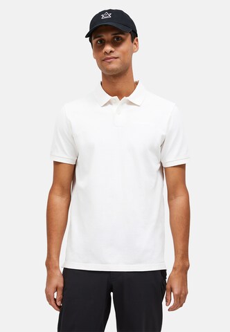 PEAK PERFORMANCE Poloshirt in Weiß: Vorderseite