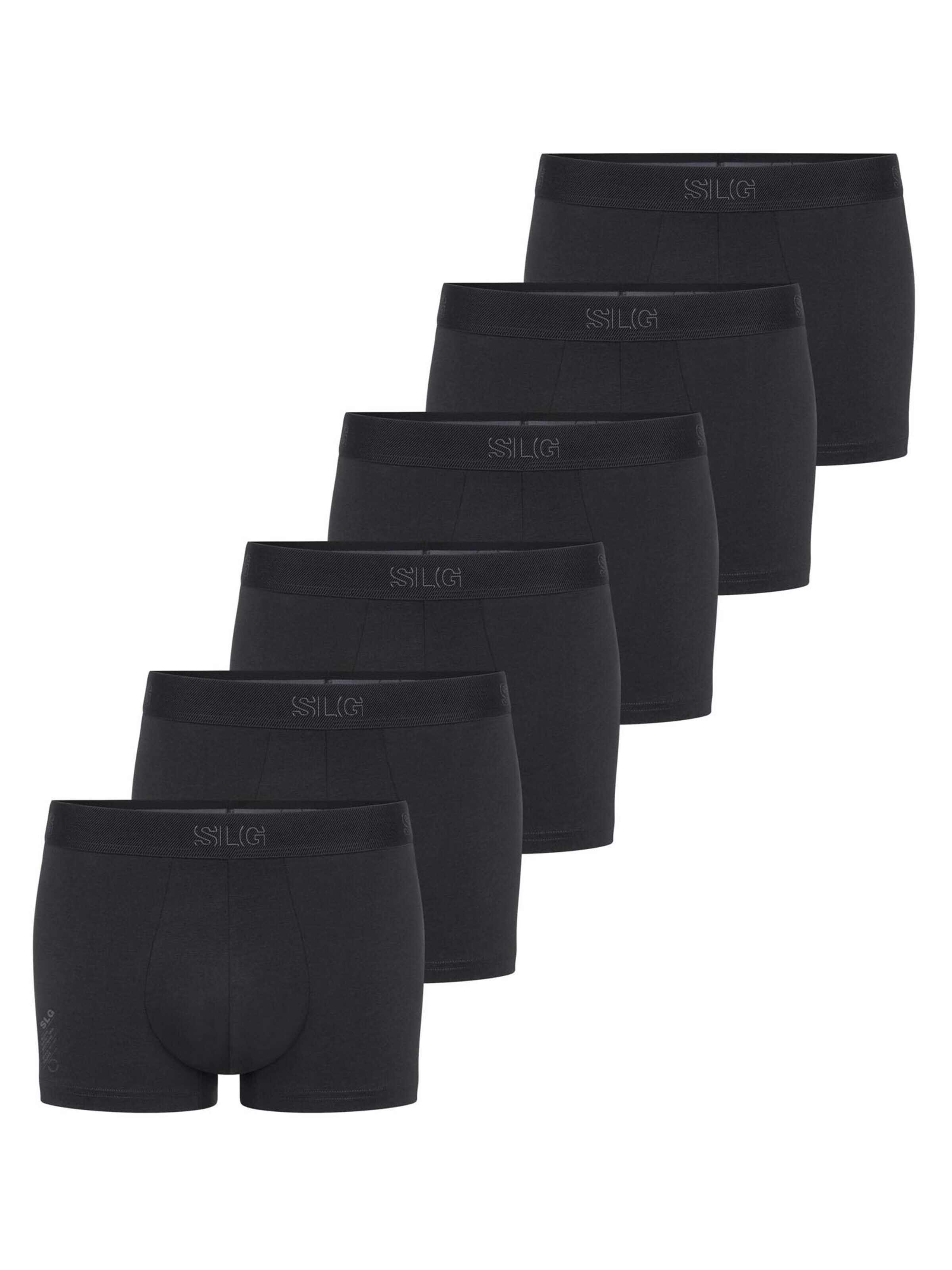 SLOGGI Boxershorts 'SLG Base'‌‌‌‌‌‌‌‌‌‌ in Schwarz: Vorderseite