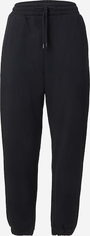 melns Monki Pakapēniski sašaurināts piegriezums Bikses: no priekšpuses