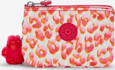 KIPLING Etui 'CREATIVITY S' i orange / vit, Produktvy