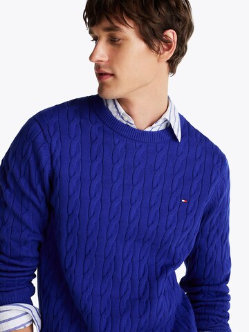 TOMMY HILFIGER Pullover in Blau