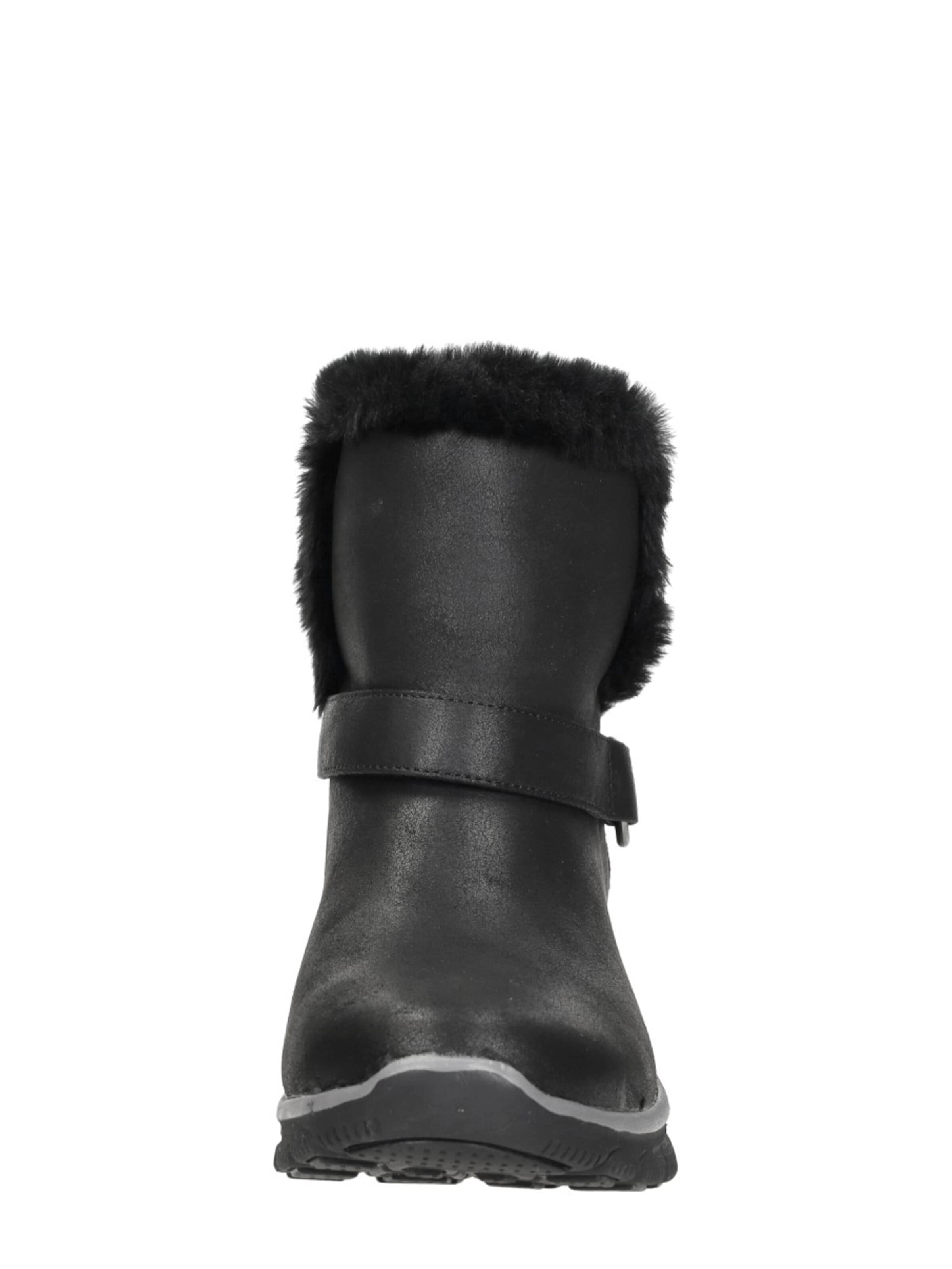 SKECHERS Boots 'Slip-Ins Relaxed Fit' in Zwart