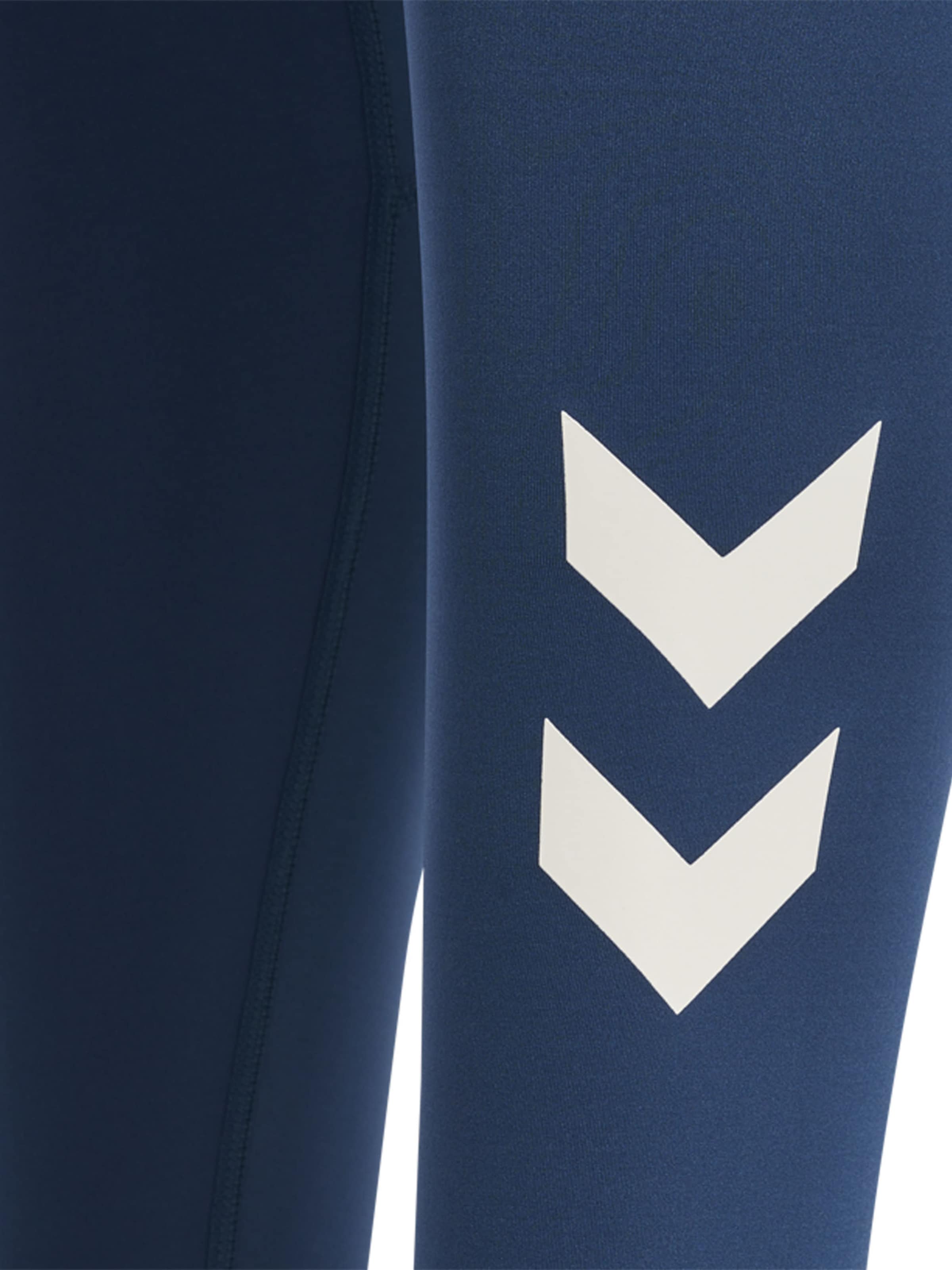 Hummel Skinny Sporthose 'MT GRACE' in Blau