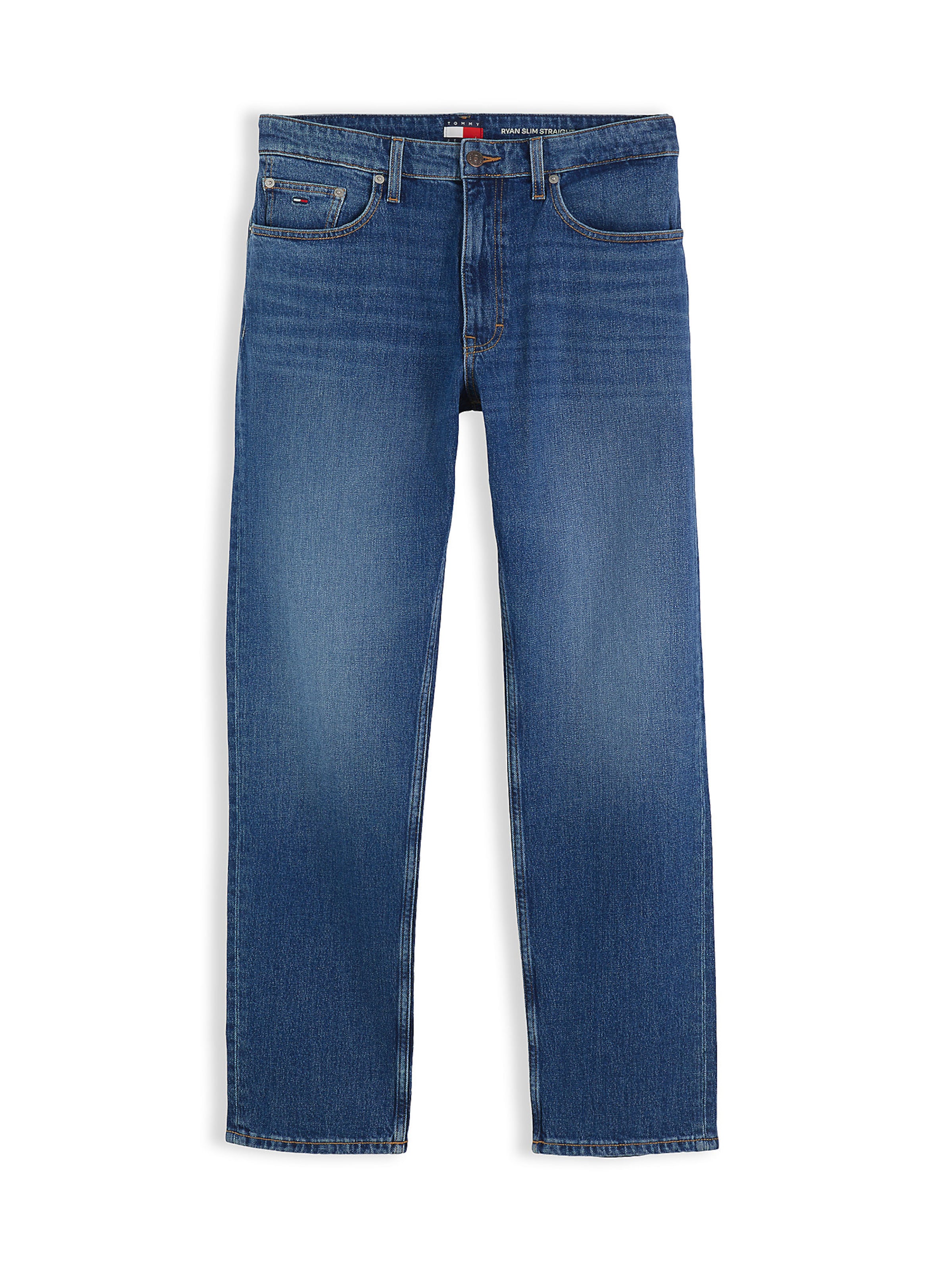 Coupe slim Jean 'Ryan' Tommy Jeans en bleu : devant
