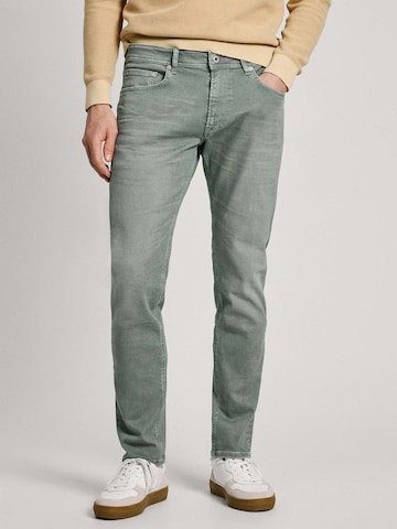 Pepe Jeans Tapered Jeans in Grün: Vorderseite