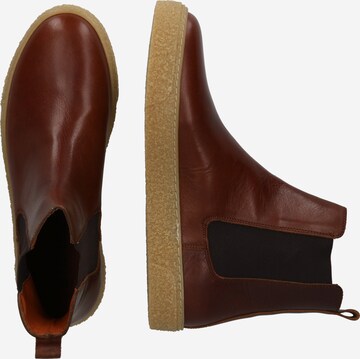 Chelsea Boots 'CHAD' Bianco en marron