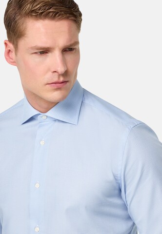 Boggi Milano Regular fit Overhemd in Blauw