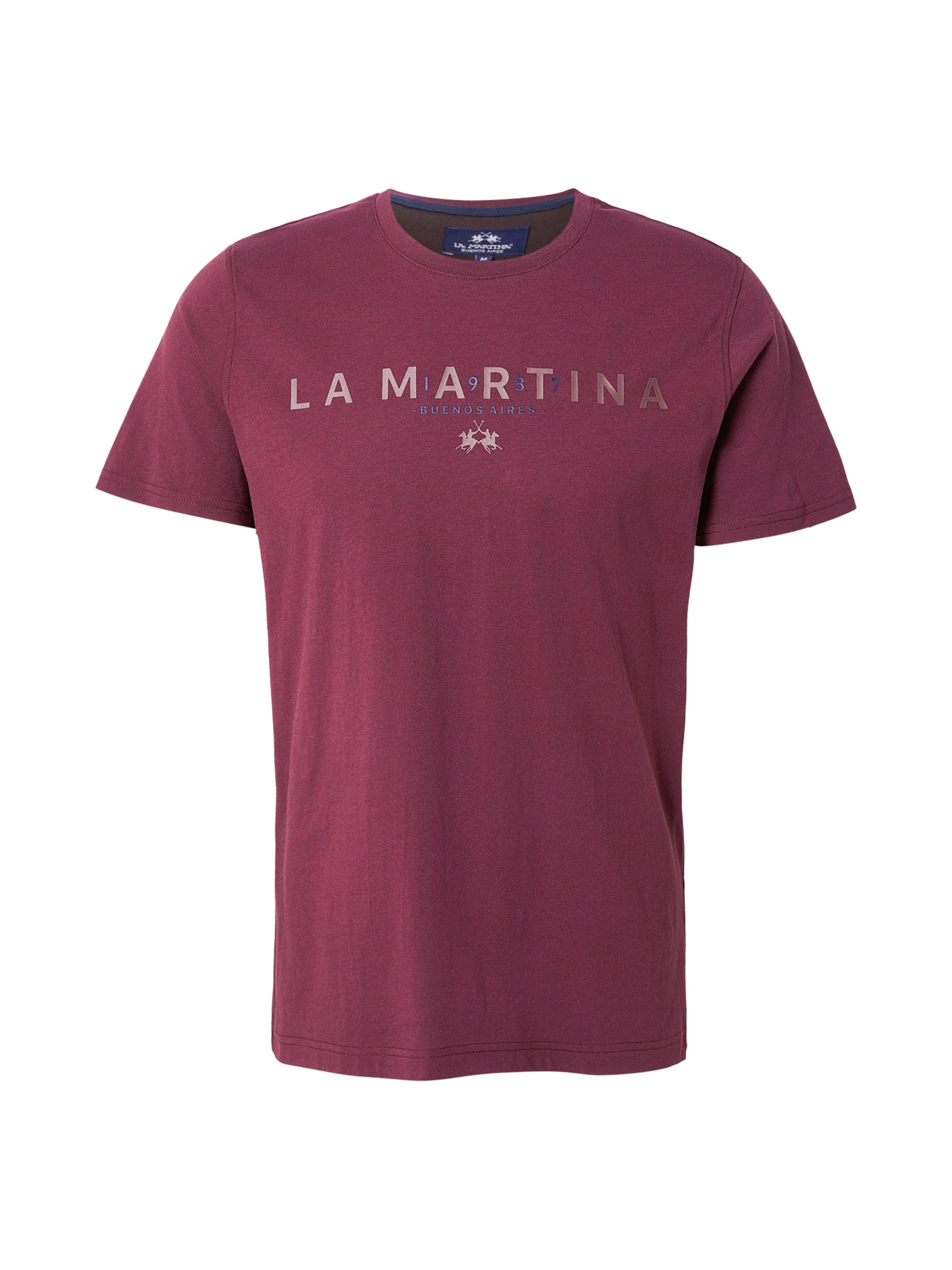 raudona La Martina Marškinėliai: priekis
