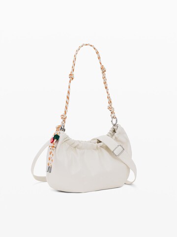 Borsa a spalla di Desigual in bianco