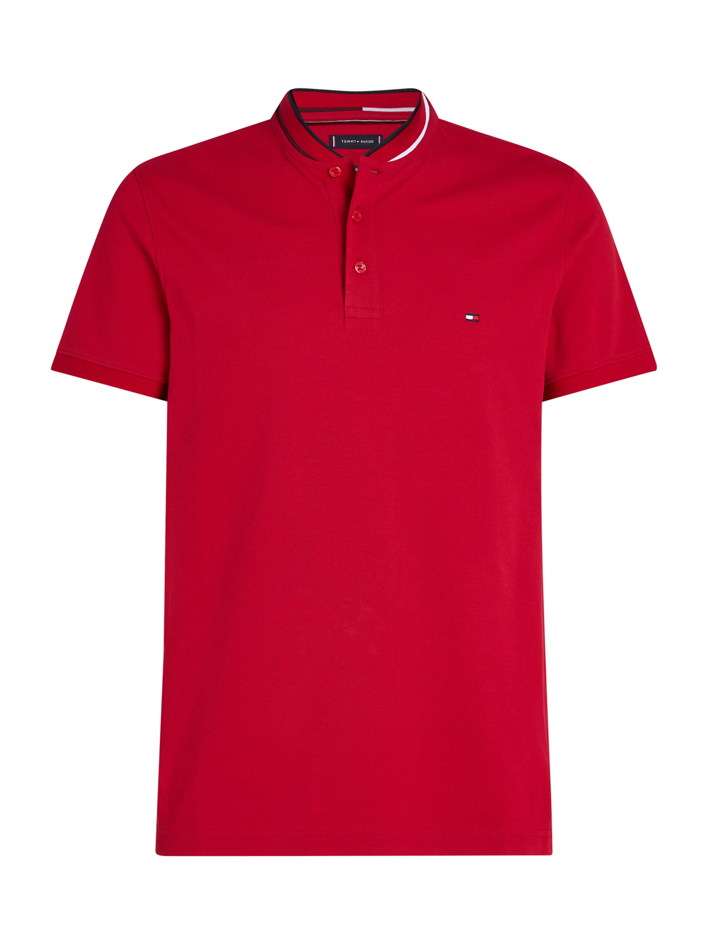 TOMMY HILFIGER Shirt 'MAO' in Red: front