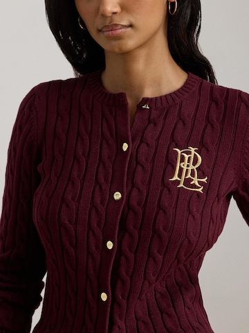 Lauren Ralph Lauren Strickjacke in Rot