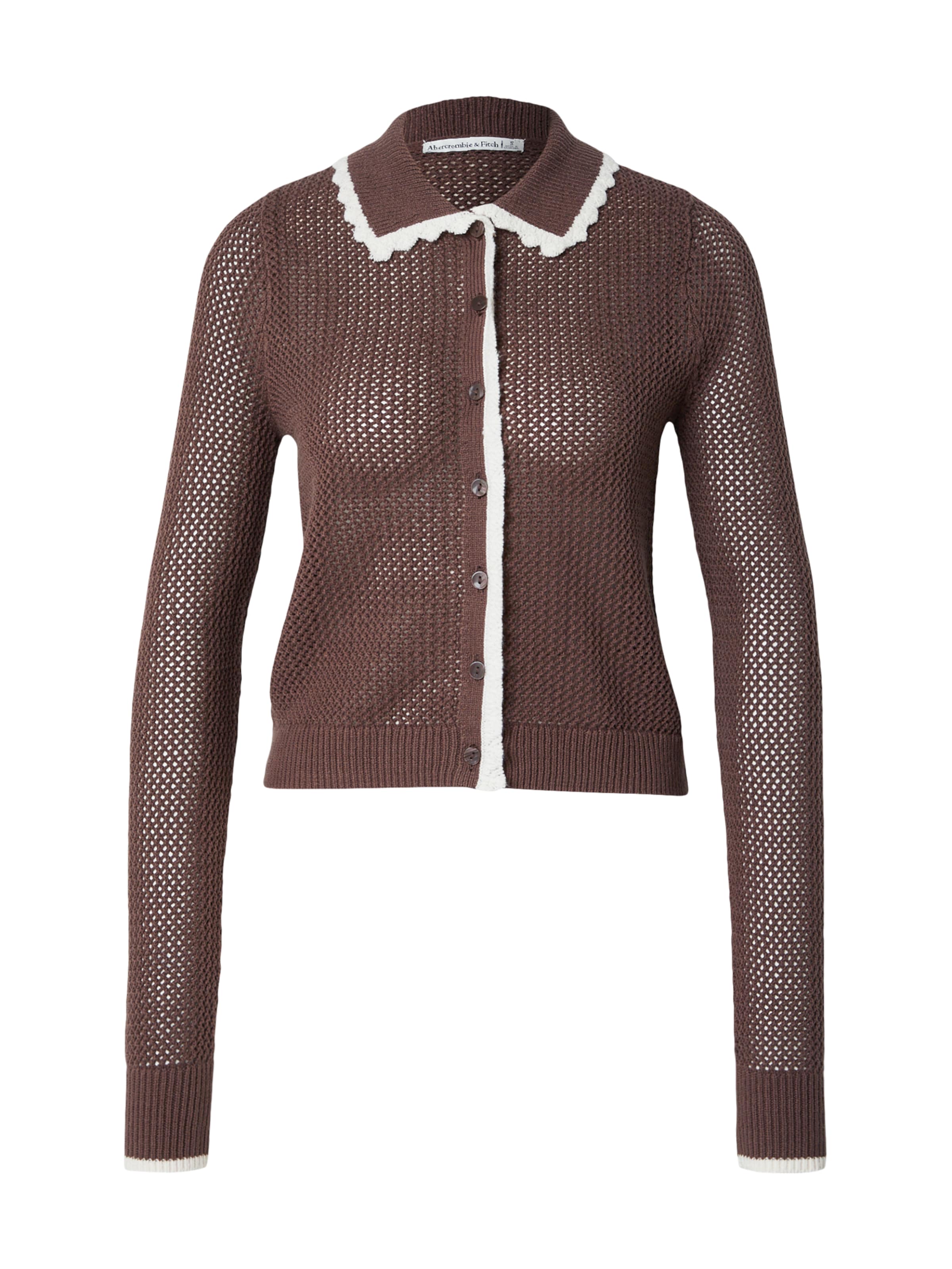 ruda Abercrombie & Fitch Kardiganas: priekis