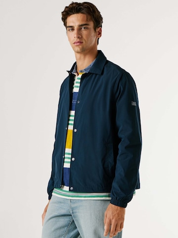 Pepe Jeans Between-Season Jacket 'Sherman' in Blue