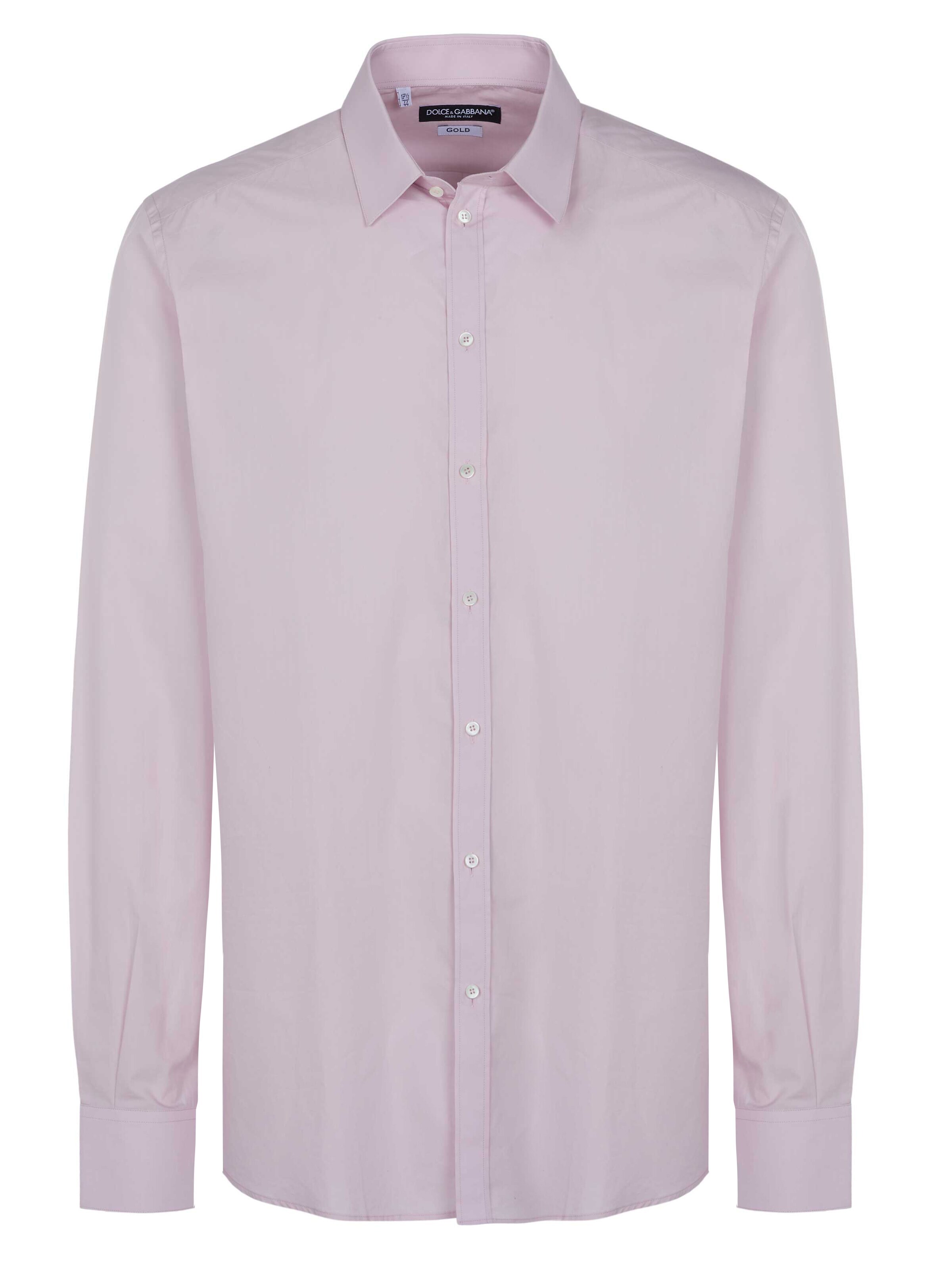 DOLCE & GABBANA Shirt 'Dolce & Gabbana Gold Collection-Hemd' in Roze: voorkant