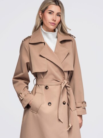 Ombre Between-seasons coat in Beige