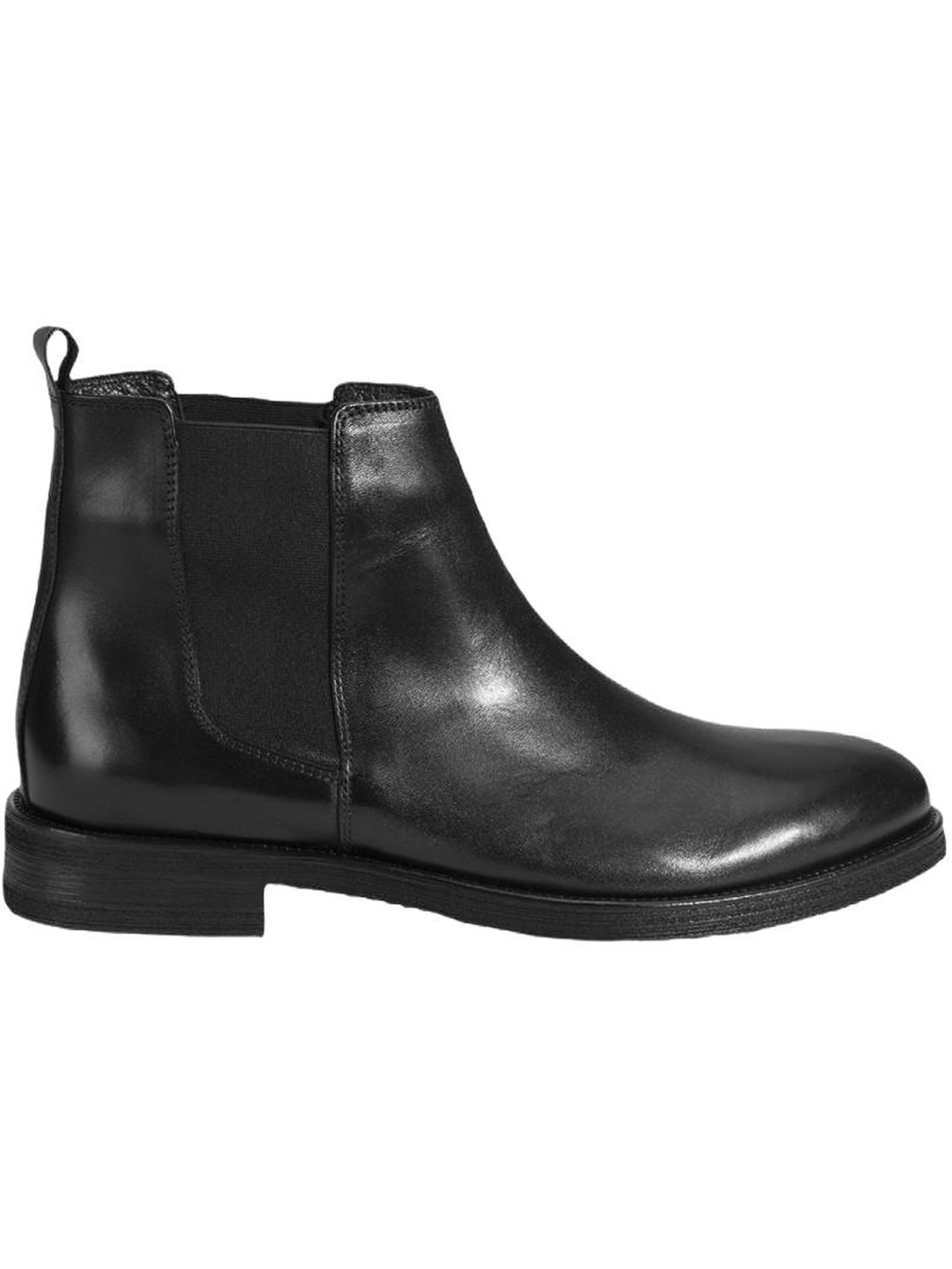 Desa Boots 'Stiefeletten' in Black: front