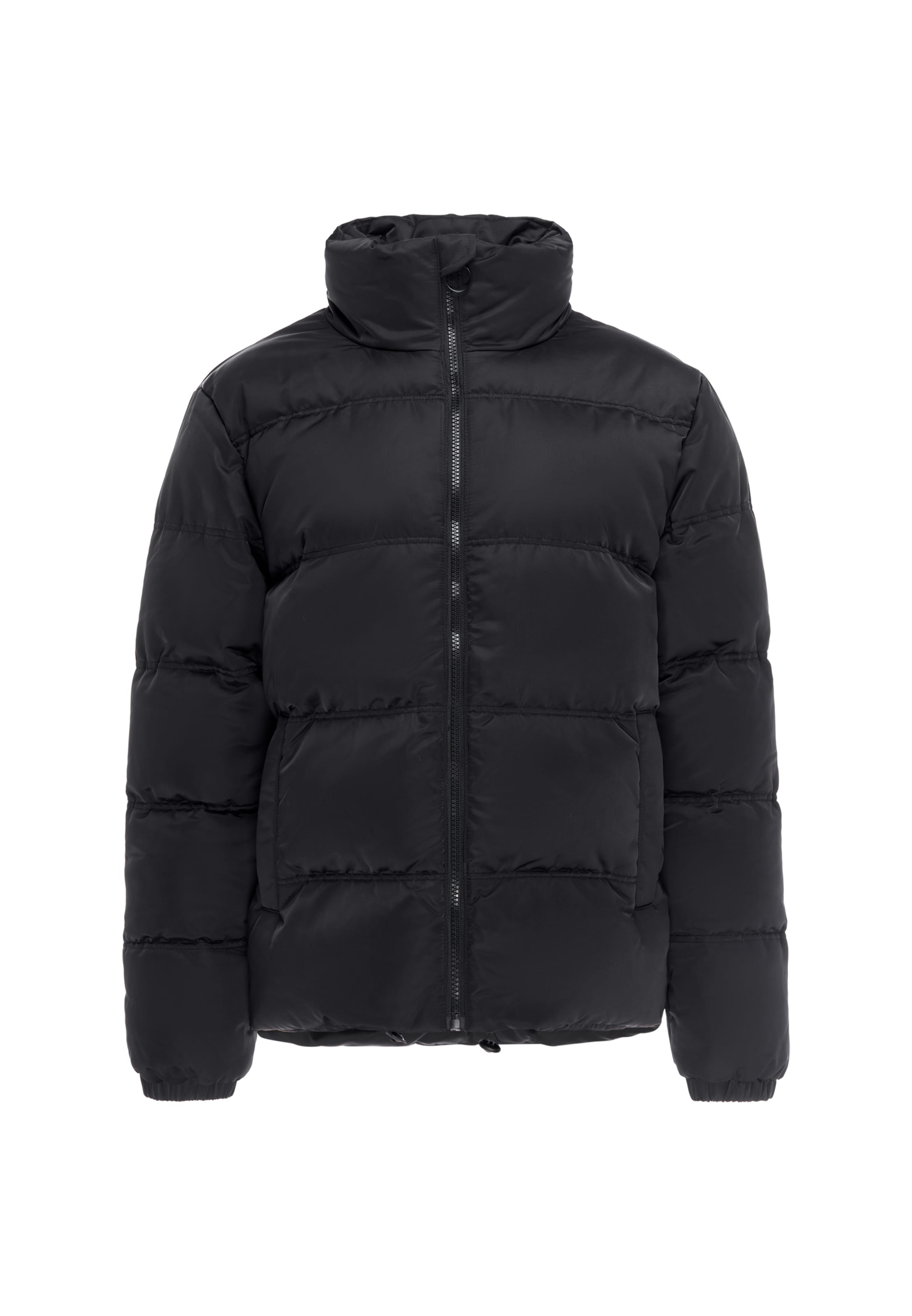 MYMO - Chaqueta de entretiempo en negro: frente