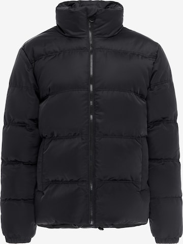 MYMO - Chaqueta de entretiempo en negro: frente