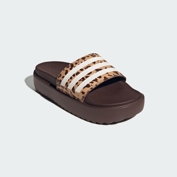 Mule 'Adilette' ADIDAS PERFORMANCE en marron