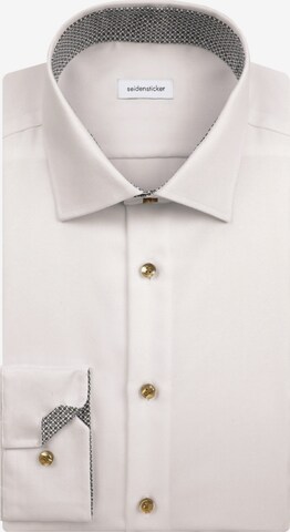 SEIDENSTICKER Regular fit Zakelijk overhemd 'Shaped' in Wit