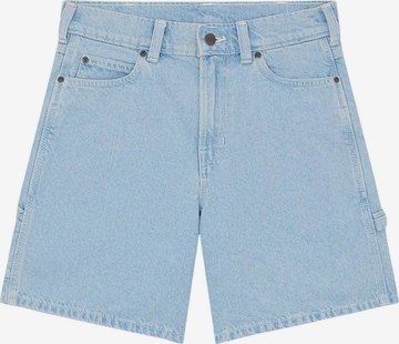 DICKIES Regular Byxa 'DICKIES 993 7 INCH CARPENTER SHORT BERMUDA' i blå: framsida