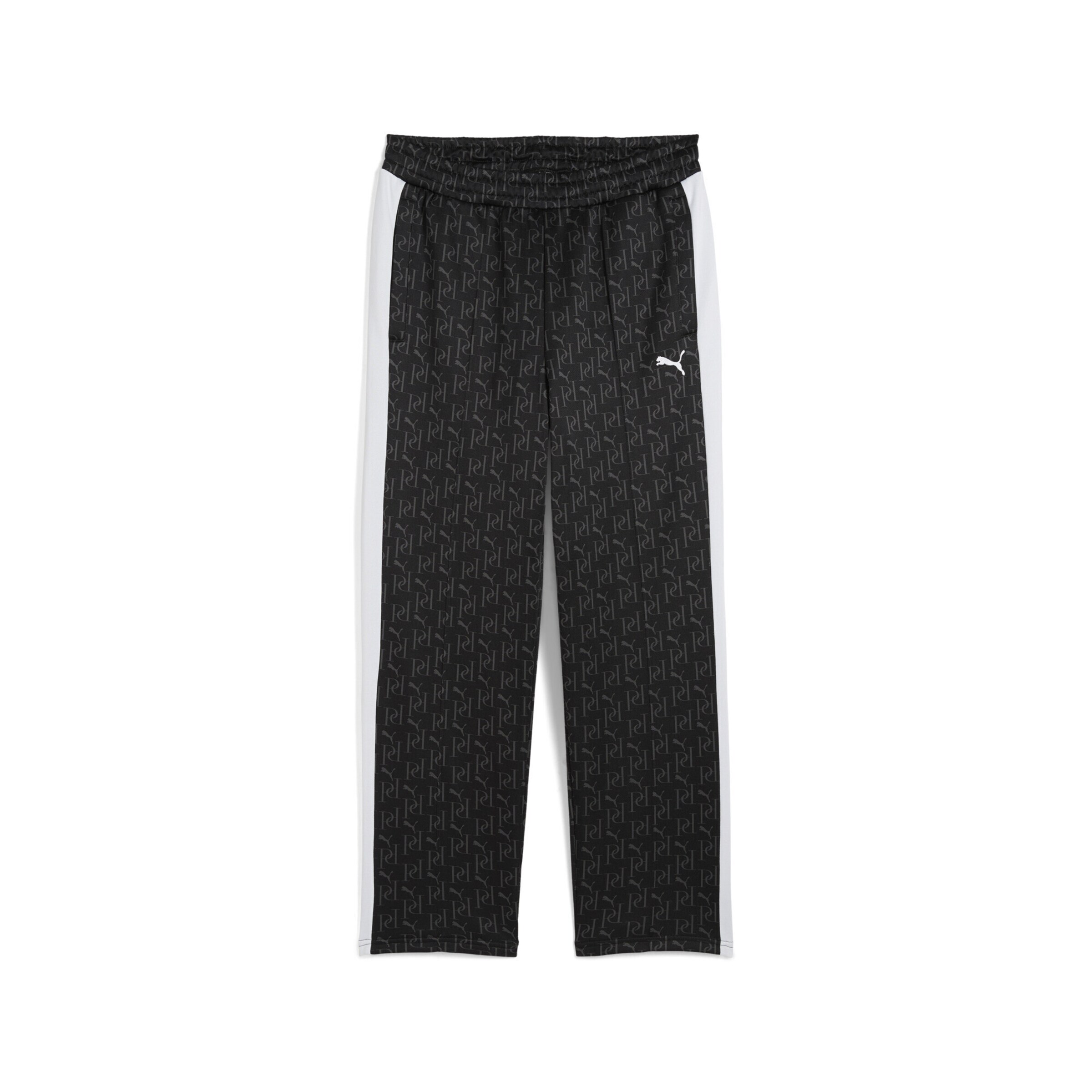 PUMA Workout Pants 'T7' in Black: front