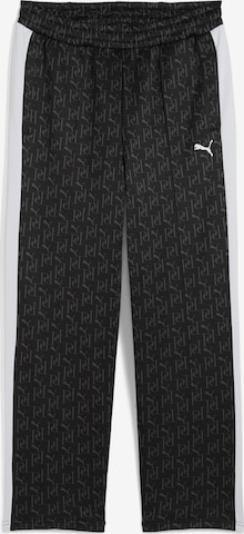 PUMA Sporthose 'T7' in Schwarz: Vorderseite