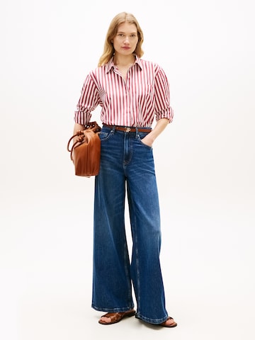 TOMMY HILFIGER Blouse 'ESS' in Beige