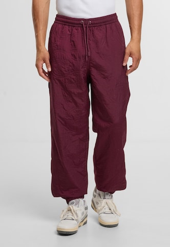 Effilé Pantalon de sport 'Botero' Sergio Tacchini en marron : devant