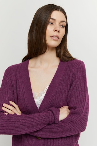 b.young Knit Cardigan 'Bynora' in Purple