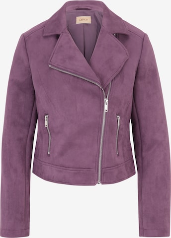 Cartoon Between-Season Jacket in Purple: front