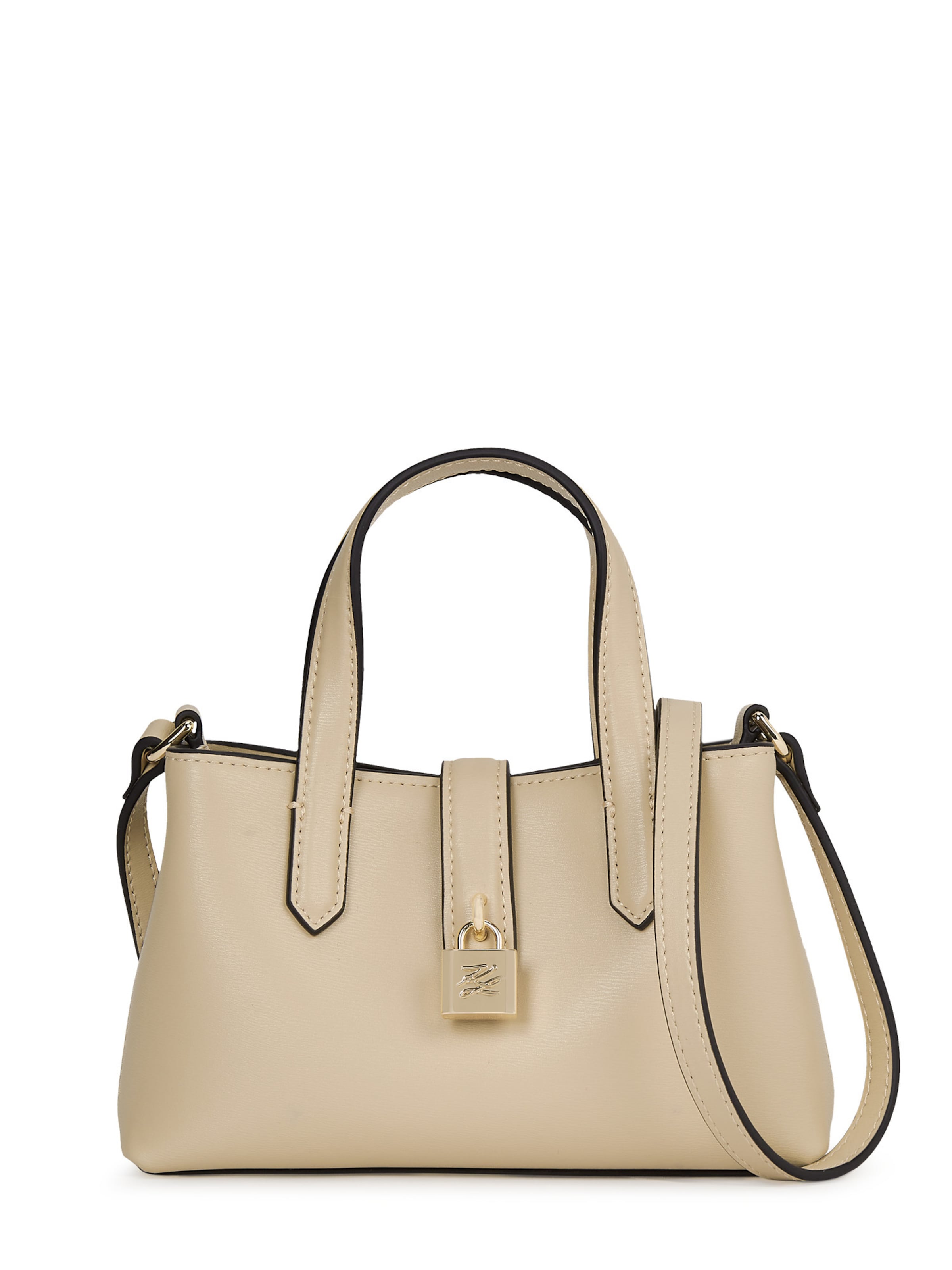 Karl Lagerfeld Kézitáska - bézs: elől